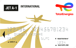 Carte Jet A-1 Internationnal