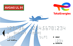 Cartes carburant TotalEnergies Aviation 