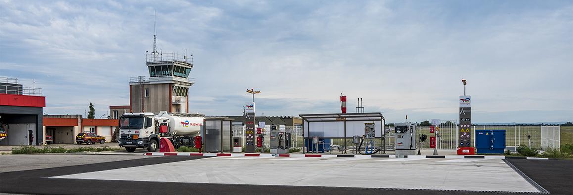 Set up a TotalEnergies Aviation fuel station